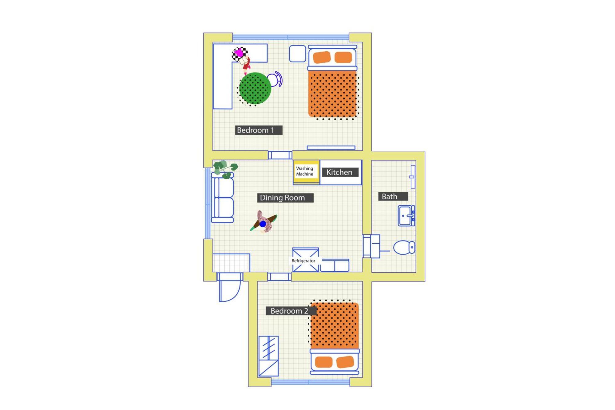 아파트 Greenery Terrace House *